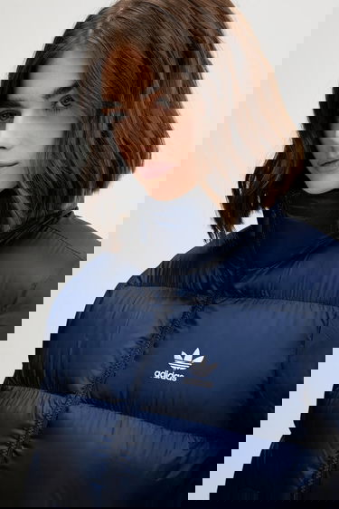 Pufferjacka adidas Performance Adicolor Short Puffer Jacket Blå | JX2950, 3