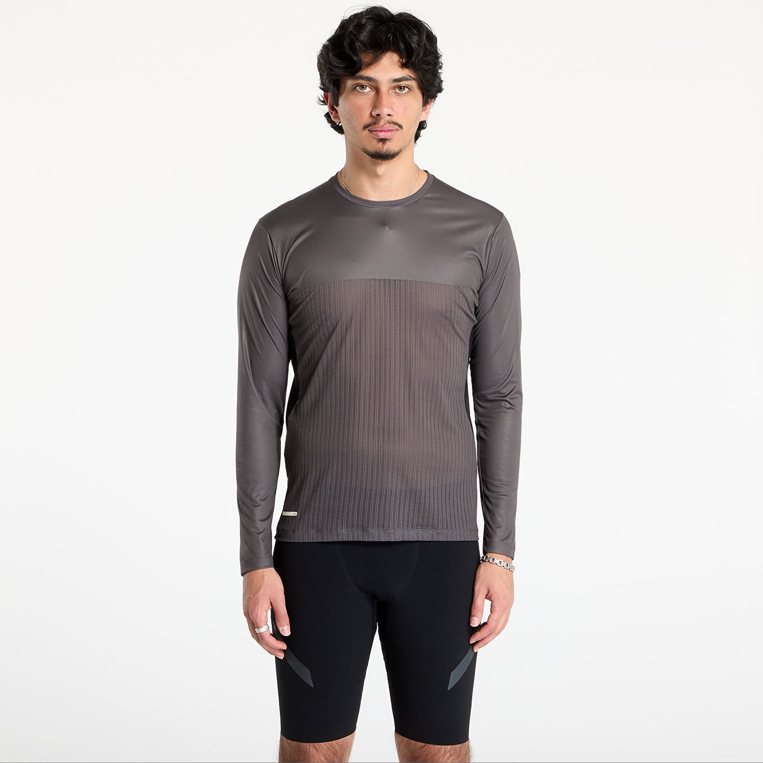 T-shirt Soar Running SOAR Long Sleeve Hot Weather T-Shirt Grå | SS25-SLS5M-BLK, 0