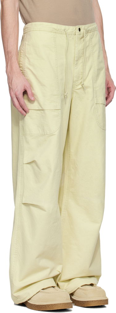 Cargo byxor Entire Studios Entire Studios Barren Cargo Trousers Gul | ESU-S25-3021-OW, 1