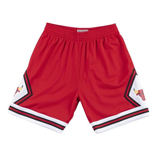 Shorts Mitchell & Ness Mitchell & Ness Chicago Bulls Shorts Röd | SMSHGS18500-CBUSCAR75, 0