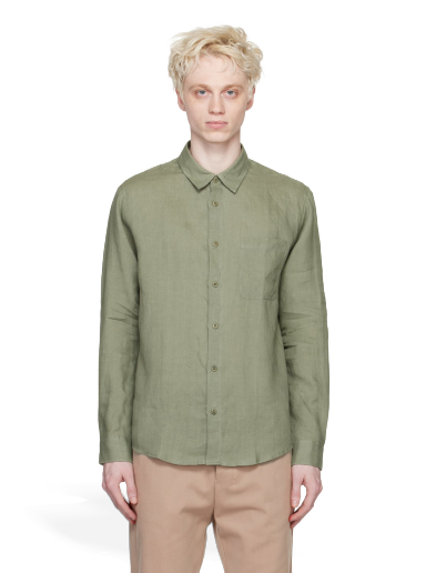 Skjorta A.P.C. Green Cassel Grön | LIAEK-H12545