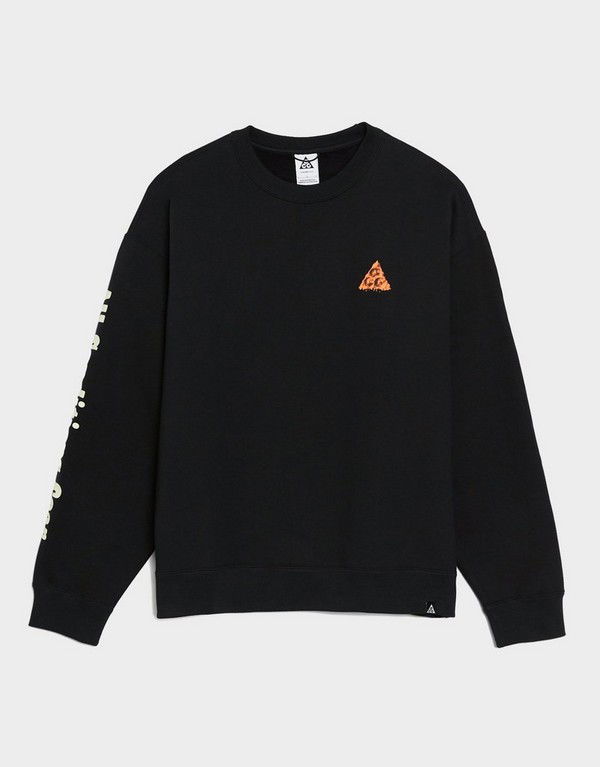 Sweatshirt Nike ACG Tf Tuff Fleece Graphic Crewneck Sweatshirt Svart | HV1119-010