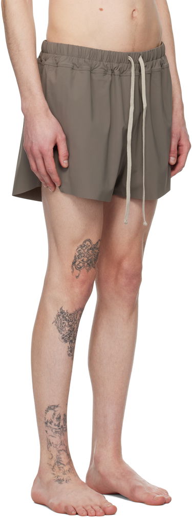 Badkläder Rick Owens Rick Owens Hollywood Boxer Swim Shorts Svart | RU01E5012 NS, 4