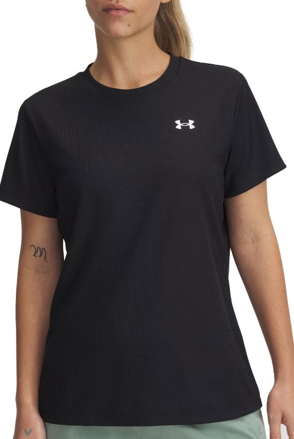 T-shirt Under Armour Under Armour Tech Rib SSC T-Shirt Svart | 1389852-001