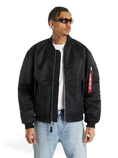 Bomberjacka Alpha Industries MA-1 CS Bomber Jacket Svart | 136136-515