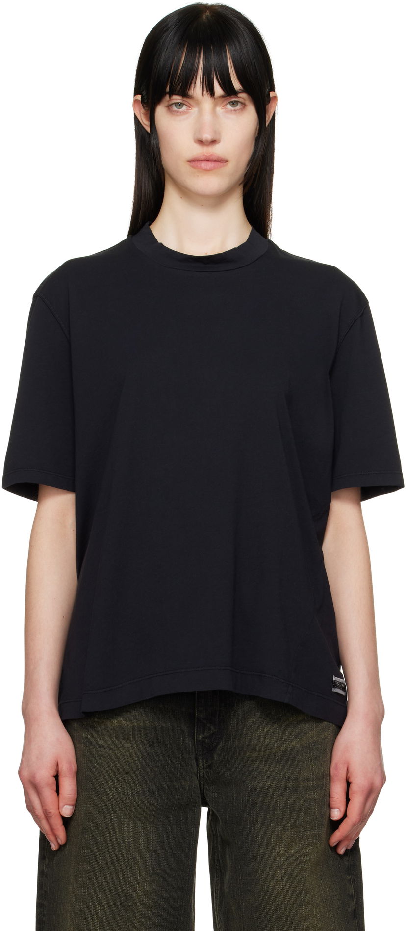 T-shirt OUR LEGACY Our Legacy Big T-Shirt Svart | W2256BB