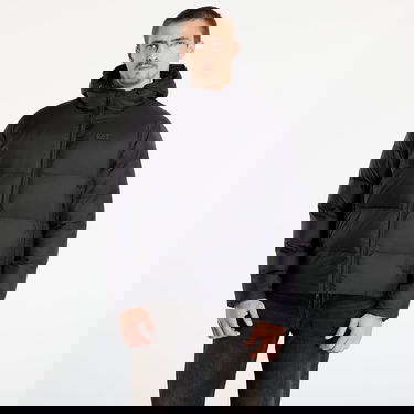 Pufferjacka Emporio Armani Hooded Puffer Mountain Polar Jacket Big Logo Svart | 7M000694AF15956UC001, 0