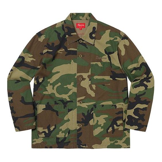 Skjorta Supreme Ripstop Shirt Grön | SUP-SS21-715