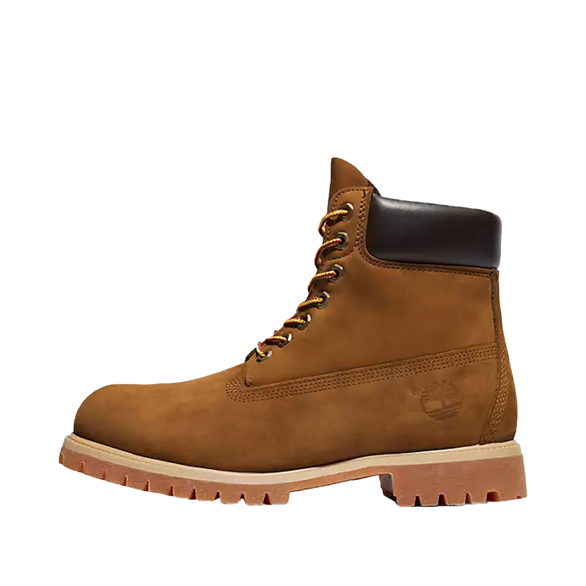 Sneakers och skor Timberland Premium 6 Inch Lace Up Waterproof Dark Wheat Nubuck Brun | TB072066-EBL