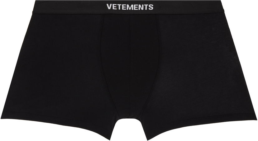 Boxare VETEMENTS Vetements Logo Boxer Briefs Svart | MH76UN400BB
