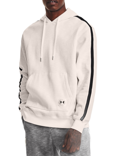 Sweatshirt Under Armour Hoodie Essential Heritage Fleece Vit | 1373813-112