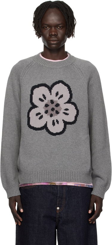 Sweater KENZO Kenzo Paris 'Boke Flower' Sweater Grå | FF65PU7443LA, 0