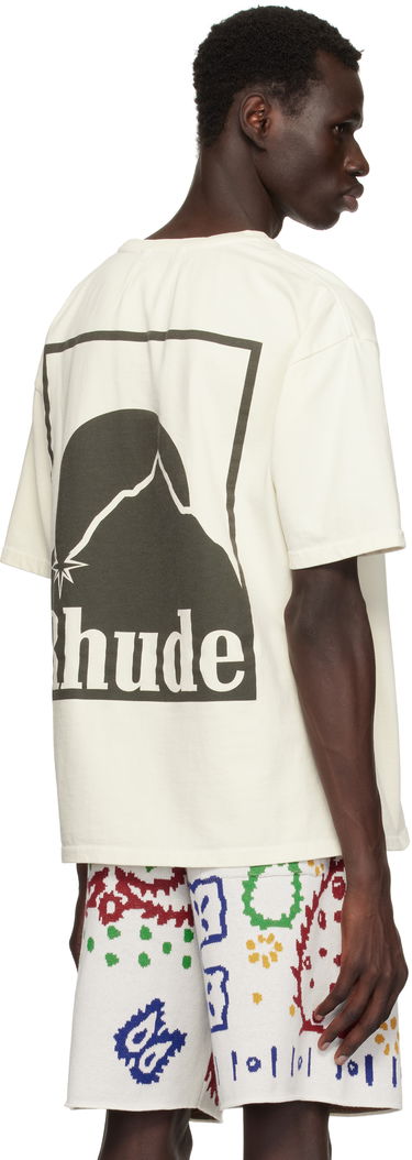 T-shirt Rhude Rhude Moonlight Badge T-Shirt Vit | RHPS25TT03012, 2