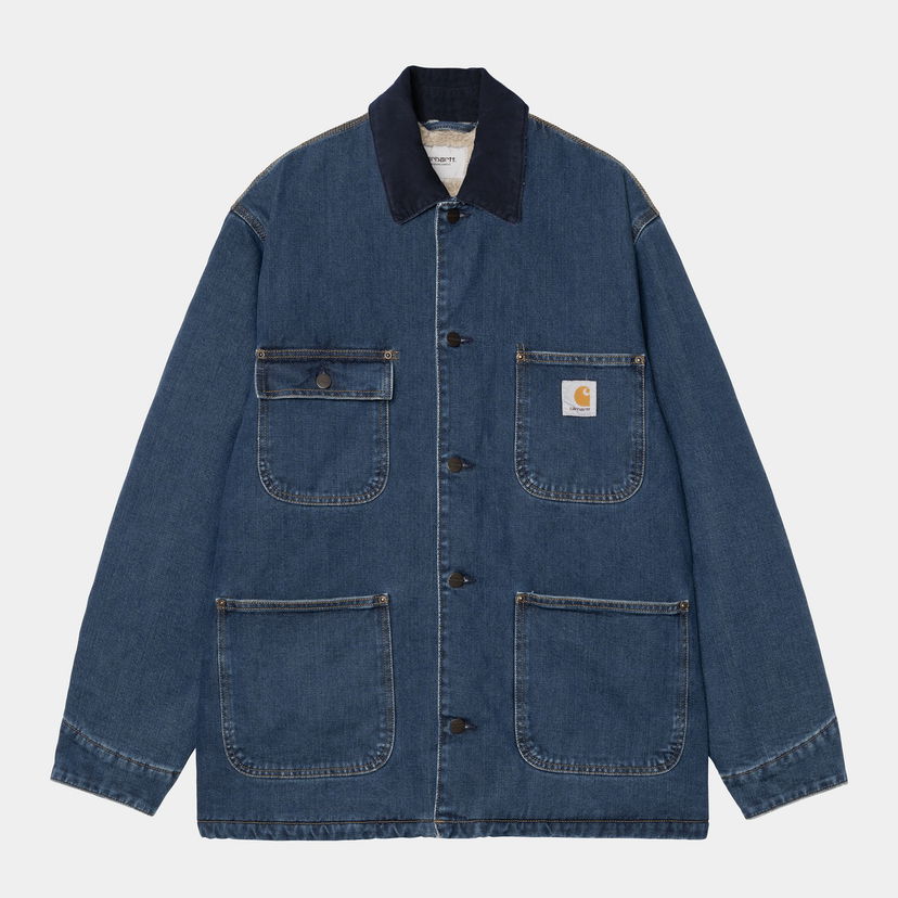 Rockar Carhartt WIP WIP OG Chore Coat Blå | I035877_42