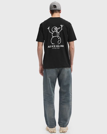 T-shirt Carhartt WIP Black Logo T-Shirt Svart | I03443689XX, 3