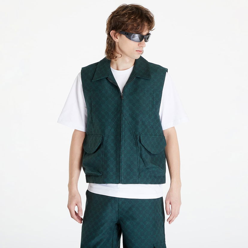 Väst DAILY PAPER Benji Monogram Vest Grön | 2411040