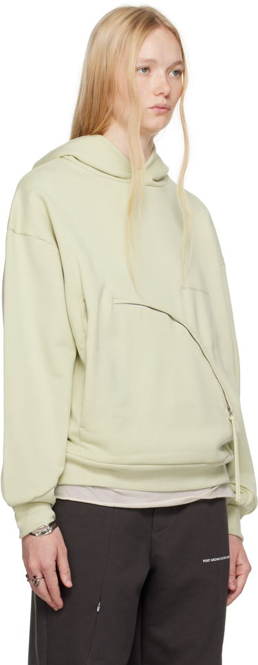 Sweatshirt Post Archive Faction (PAF) Post Archive Faction (PAF) 8.0 Center Hoodie Grön | 8.0 THC-LY, 4