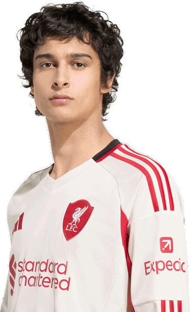 Jersey adidas Performance Liverpool FC 25/26 Long Sleeve Away Jersey Beige | JV6448, 3