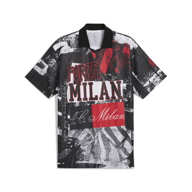 Jersey Puma AC Milan Retro ftblNRGY+ Graphic T-Shirt Svart | 779336_01, 0