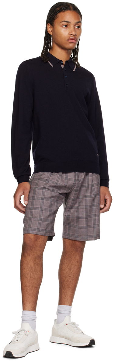 Polotröja Paul Smith PS Paul Smith Embroidered Polo Mörkblå | M2R-204Y-L21861, 3