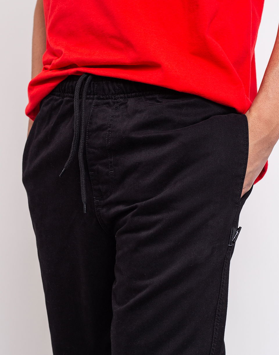 Byxor Stüssy Brushed Beach Pant Svart | 116553, 1