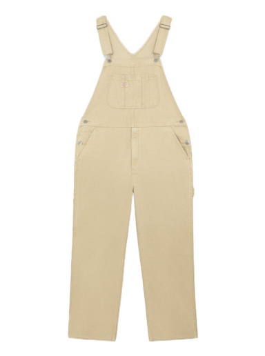 Byxor Dickies Duck Canvas Classic Bib Beige | 0A4XLX