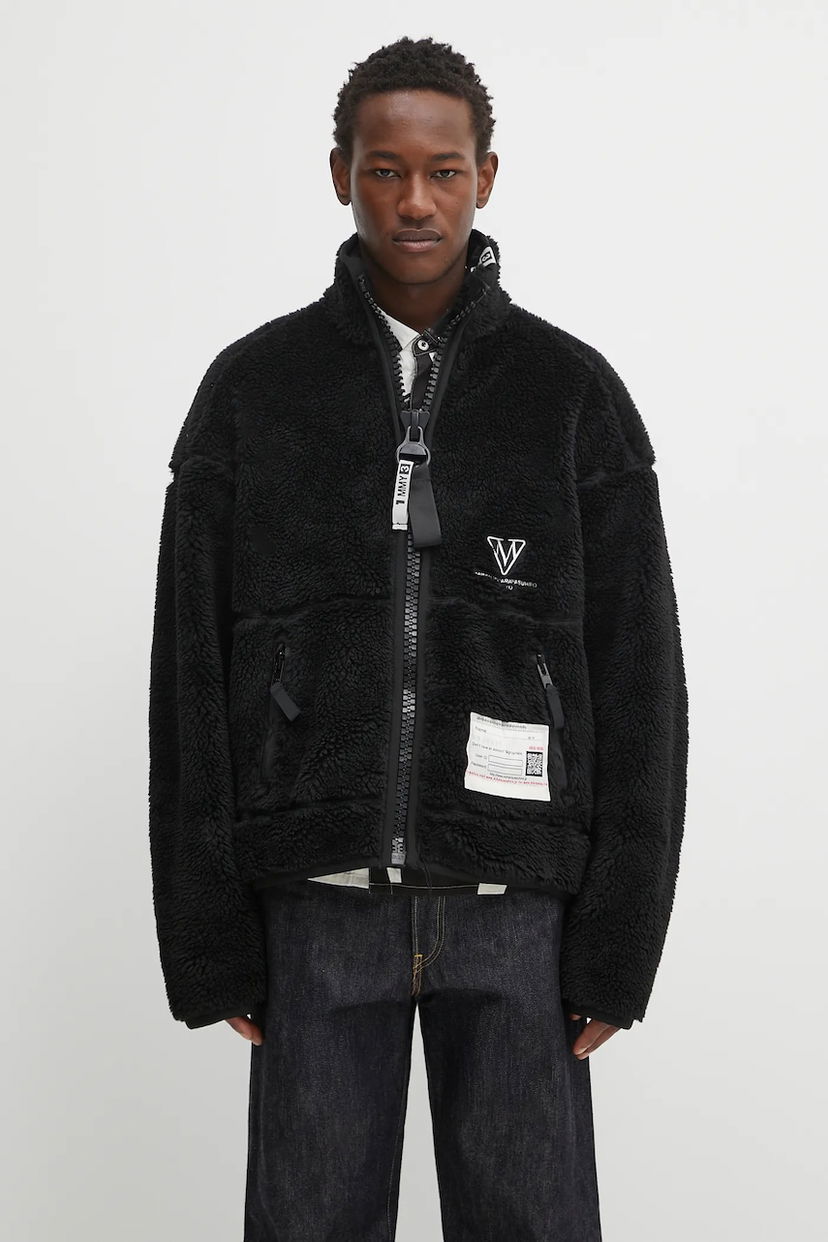 Jacka Maison MIHARA YASUHIRO Maison MIHARA YASUHIRO AMATEUR SEWN WIDE BACK BOA Jacket Svart | A15BL601