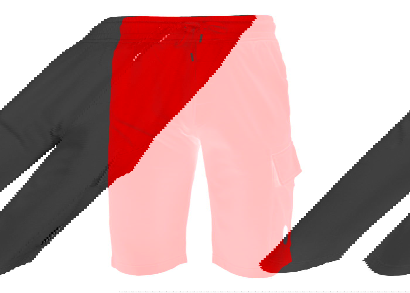 Shorts C.P. Company Light Fleece Cargo Shorts Red Röd | 12CMSB021A002246G455, 0