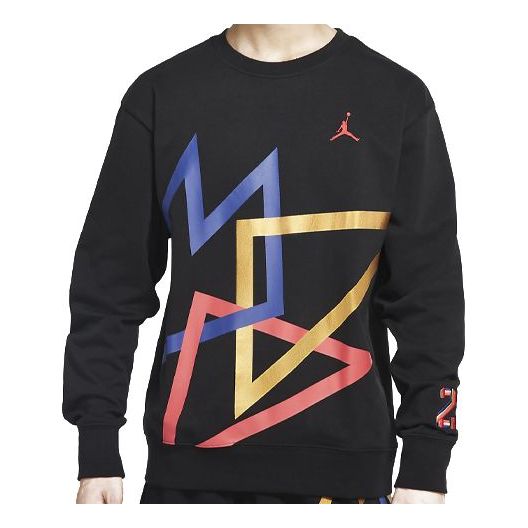 Sweater Jordan Air Jordan Sport DNA Knit Sweatshirt Svart | CZ5468-010