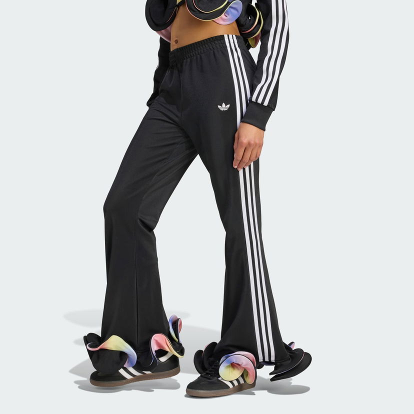 Träningsbyxor adidas Performance Jeremy Scott Pride Fashion Flare Track Pants Svart | JW0827