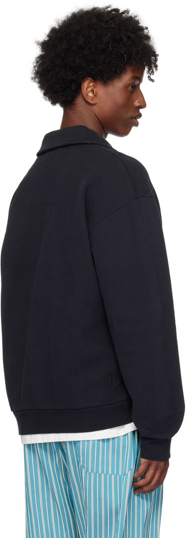 Sweater Bode Bode Crew Polo Svart | MRF24CS037, 2