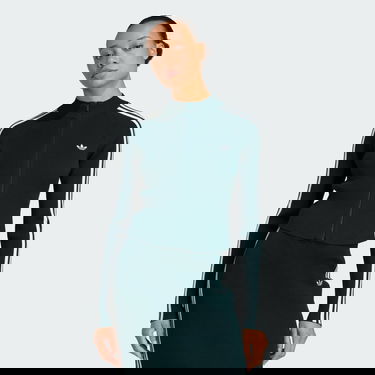 Sweater adidas Performance Adicolor Slim-Fit Knit Top Grön | JY2599, 0