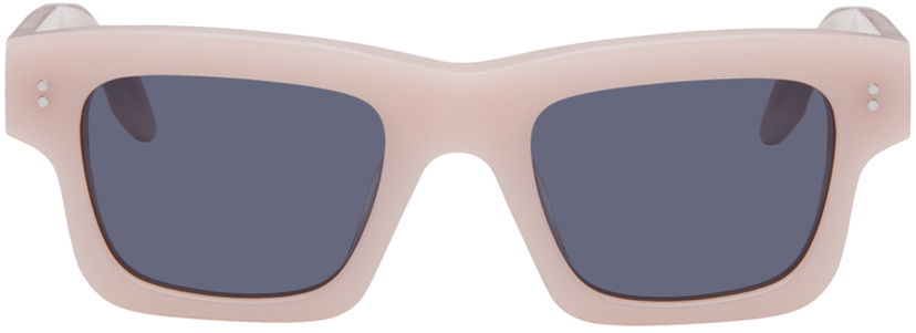 Solglasögon JW Anderson SSENSE Exclusive Pink Wayfarer Sunglasses Beige | JWA02