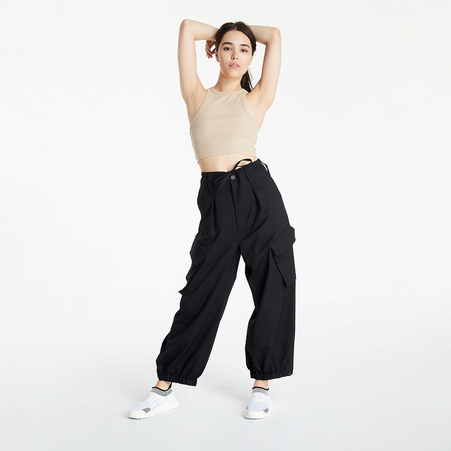 Cargo byxor Y-3 Classic Refined Wool Stretch Cargo Pants Svart | GV2794, 1