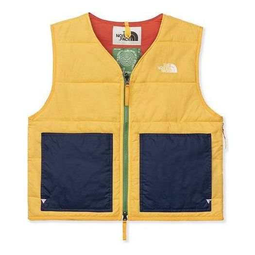 Väst The North Face Brain Dead Puffer Vest Gul | 52BT-70M