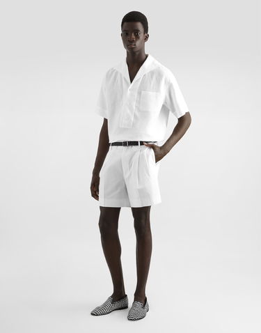 Shorts Dolce & Gabbana Dolce & Gabbana Gabardine Shorts With Double Darts Vit | GP10WTFUFNVW0800, 1