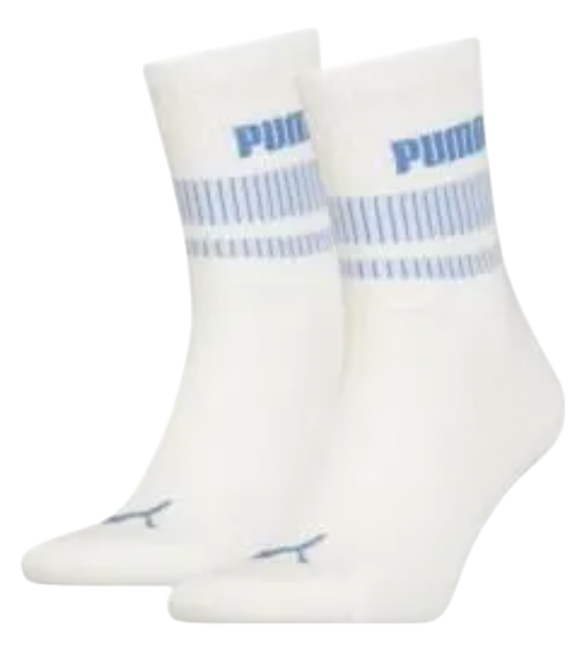 Strumpor Puma Puma New Heritage Crew Socks 2 Pack Vit | 701224288-002