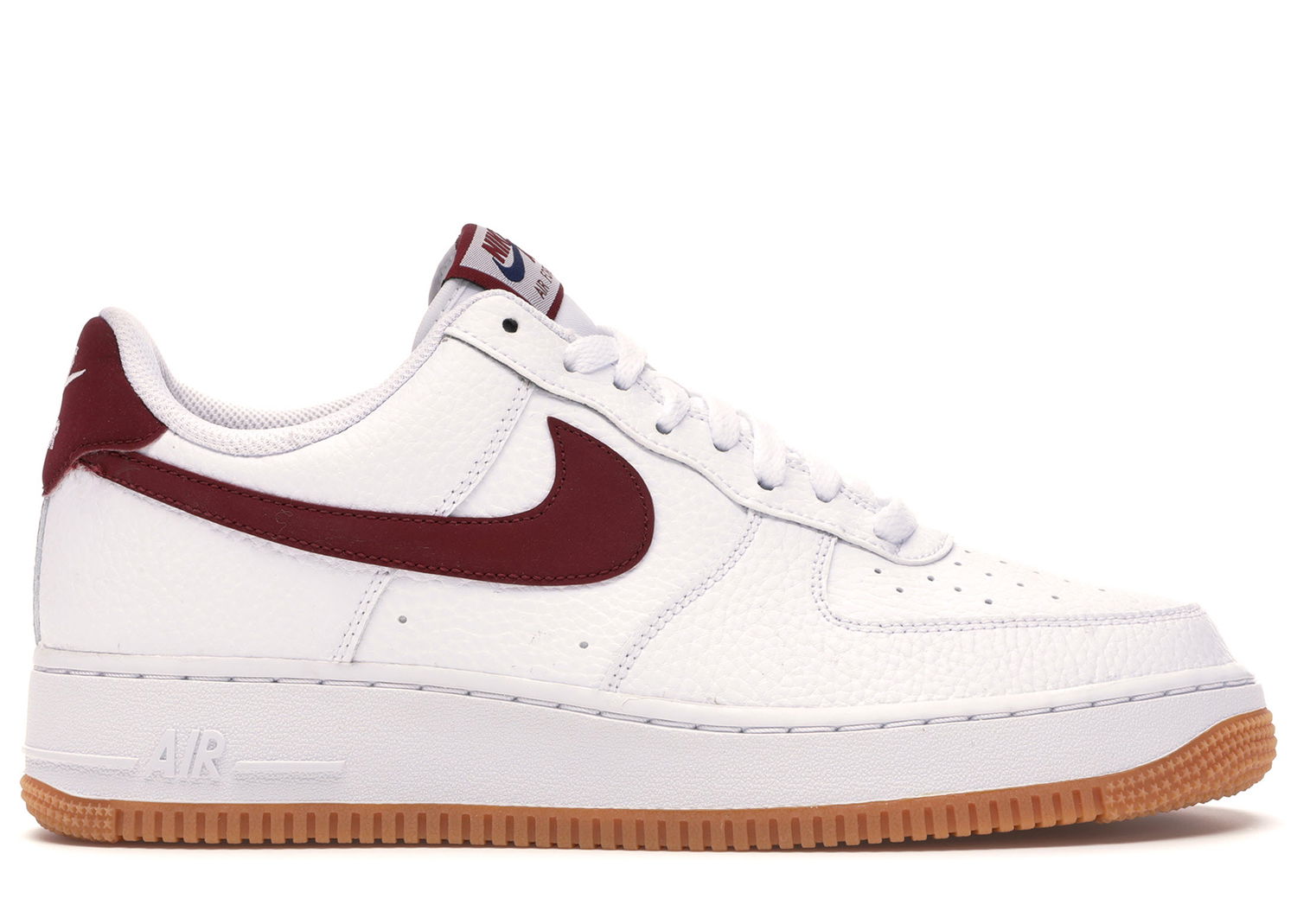 Sneakers och skor Nike Air Force 1 Low '07 Gum Medium Brown Vit | CI0057-101, 0
