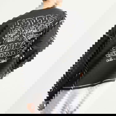 T-shirt adidas Originals OG LA Long Sleeved T-Shirt Svart | JX6140, 3