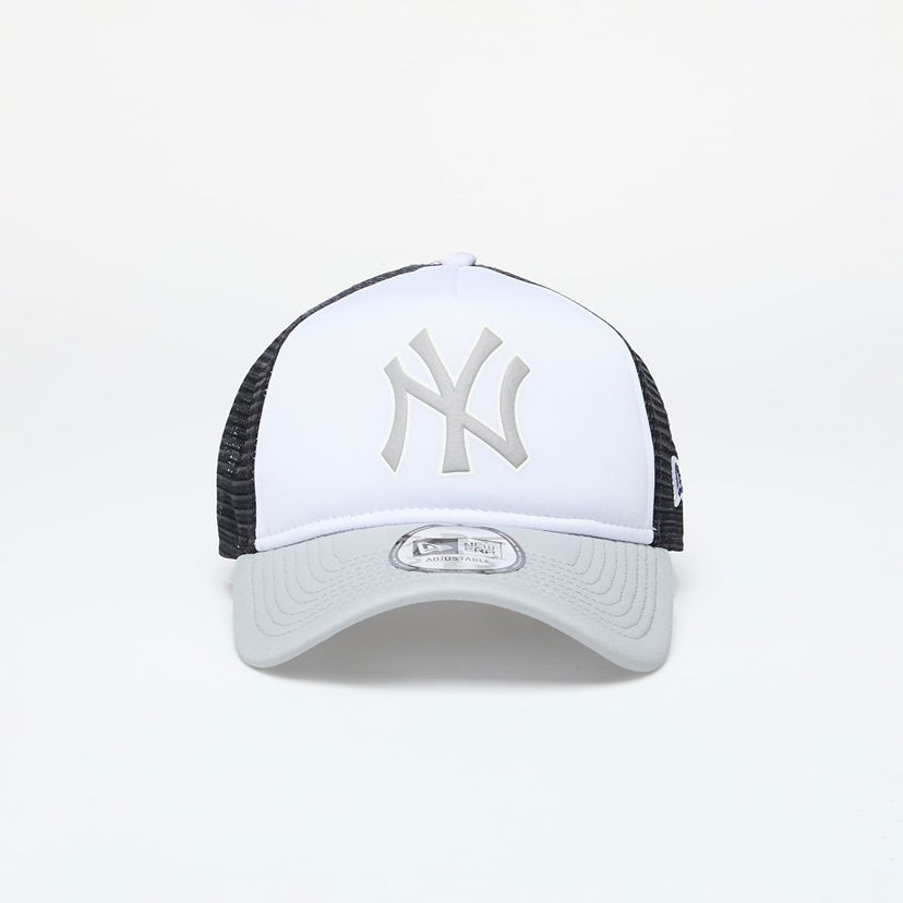 Keps New Era Cap New York Yankees 9Forty Trucker Gray/ Navy Vit | 60503531