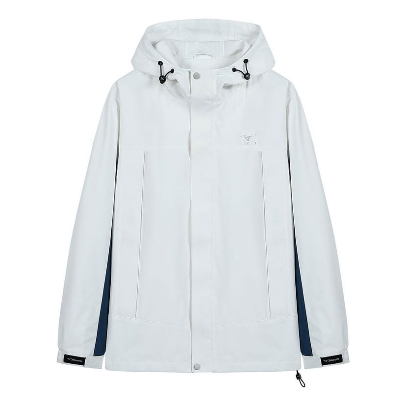 Vindjacka Mizuno Windbreaker Jacket Vit | A2CE3116