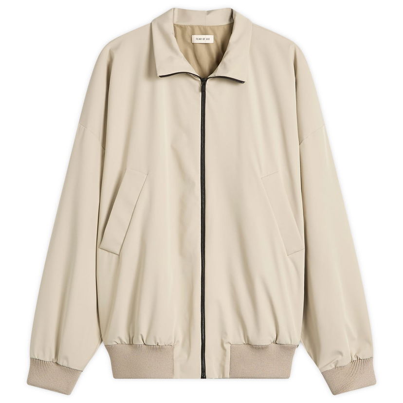 Bomberjacka Fear of God Fear Of God High Neck Technical Track Jacket Beige | FGE230-327PON-024