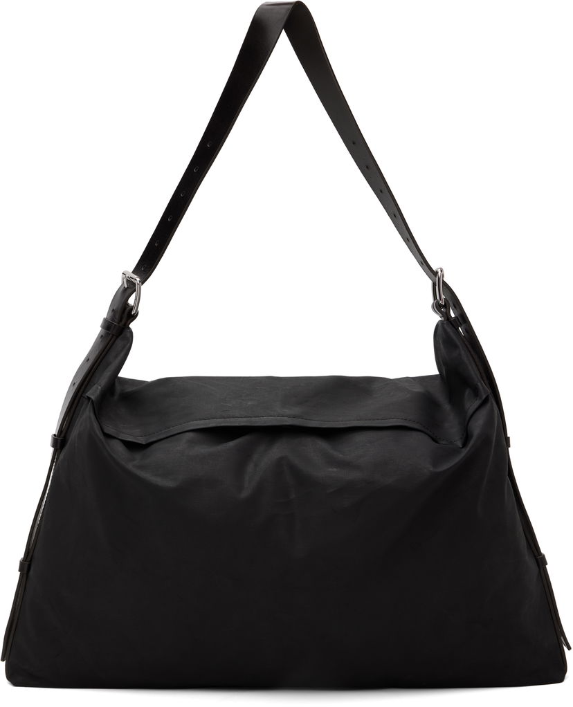 Axelväska LEMAIRE Lemaire Trench Pocket Medium Bag Svart | BG0168 LF1495