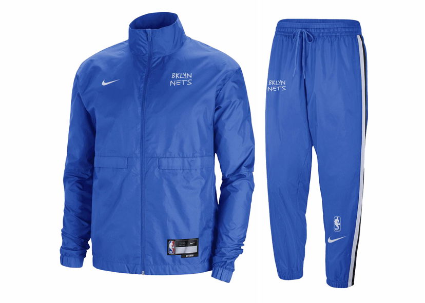 Träningsoverall Nike NBA Brooklyn Nets City Edition Tracksuit Blue Blå | DN9920-463