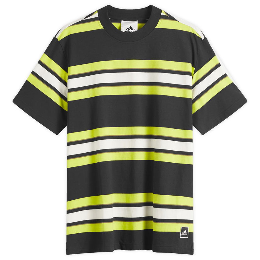T-shirt adidas Originals GRFX Striped Tee Svart | JD5413