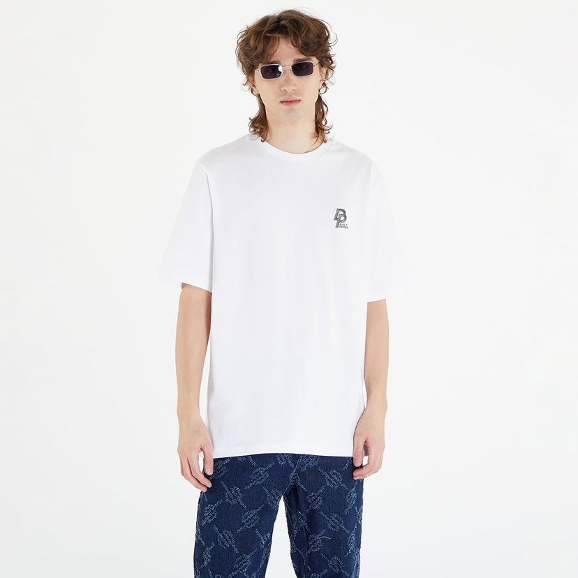 T-shirt DAILY PAPER Eli Short Sleeve T-Shirt Vit | 2412011