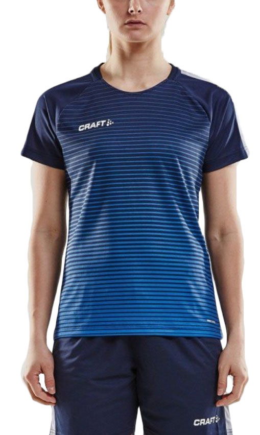 T-shirt Craft Control Stripe Jersey T-Shirt Blå | 1906699-390346