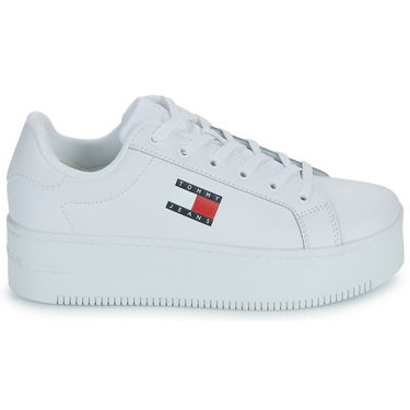 Sneakers och skor Tommy Hilfiger Shoes (Trainers) Tommy Jeans TJW FLATFORM ESS Vit | EN0EN02518-YBS, 1
