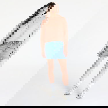 Sweatshirt Lacoste LACOSTE Double Face Cropped Hoodie Rosa | SF0281 ZIH, 5