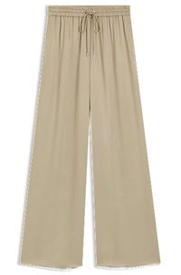 Relaxed-Fit Satin Trousers